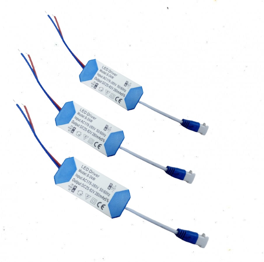 Driver đèn led âm trần và ốp nổi từ 6w - 7w - 9w - 12w - 15w - 18w - 24w- hàng chính hãng bh 12 tháng