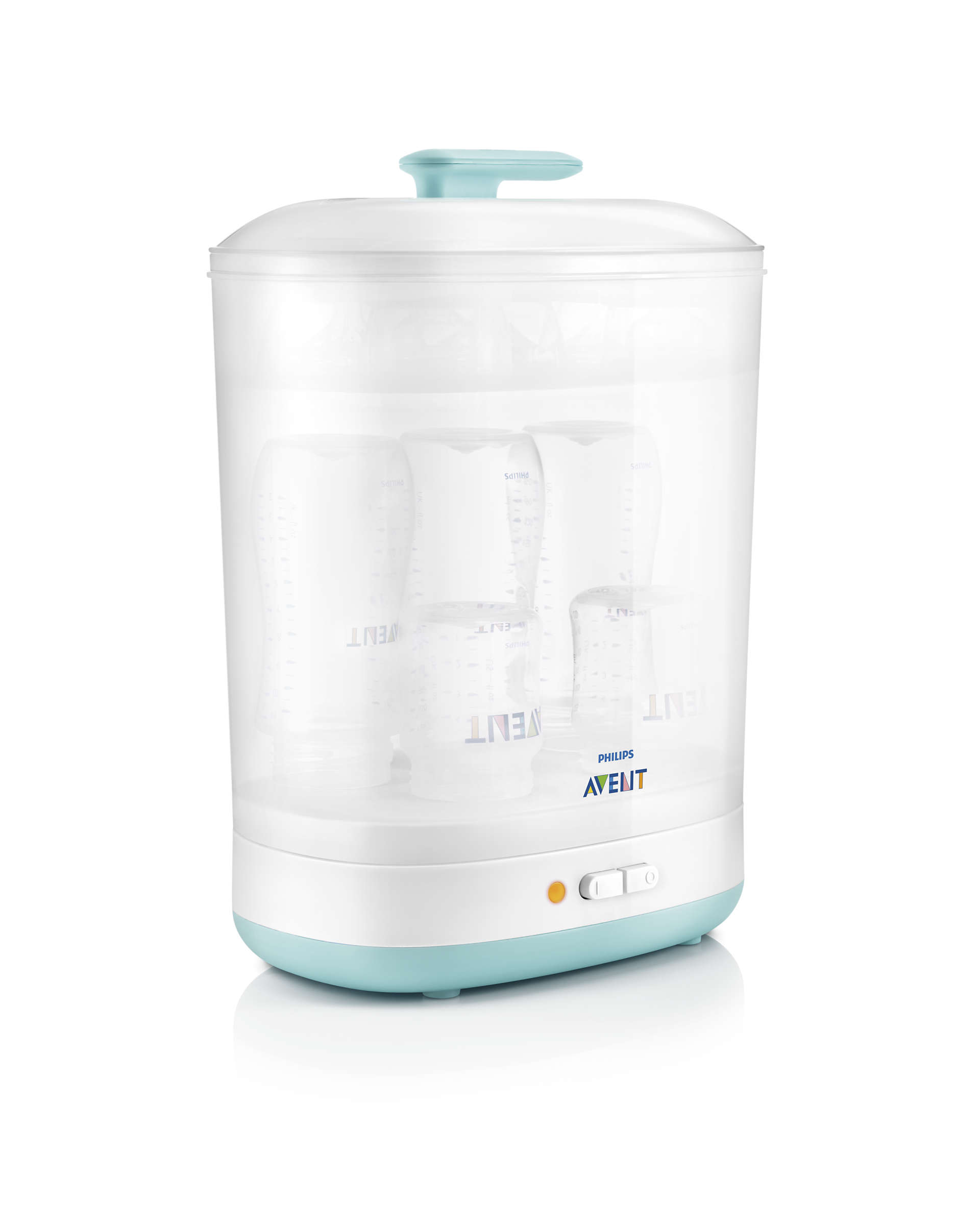 Máy tiệt trùng bằng hơi philips 2in1 scf922/03