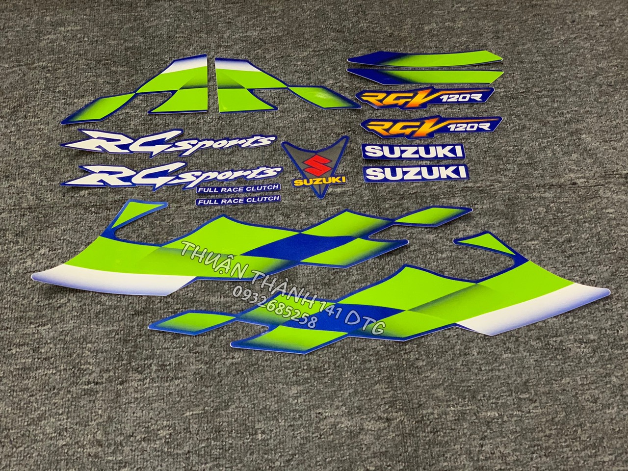 Tem Sport 110 cờ - Xipo - RGV