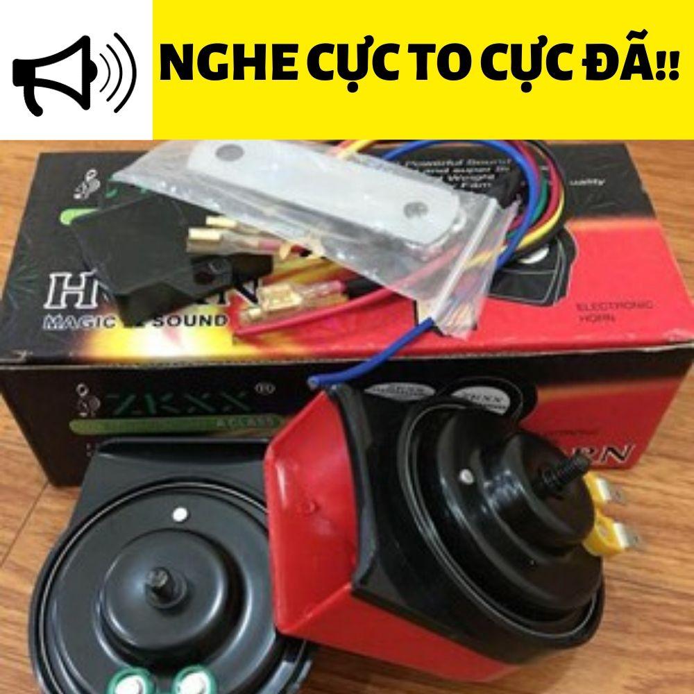 Còi ngân ô tô xe máy còi ngân 8 tiếng 12V còi ngân âm thanh to - Kòi xe máy phu tung xe máy âm thanh lớn