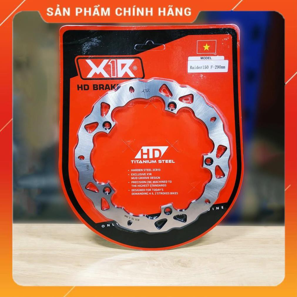 Đĩa thắng trước 290mm x1r cho raider/satria 150