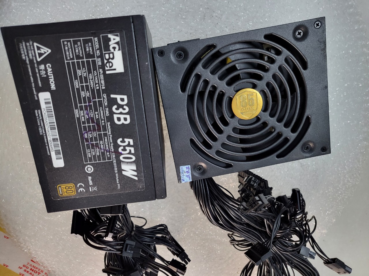 Nguồn máy tính acbel p3b 550w 80plus. bh 1 tháng.