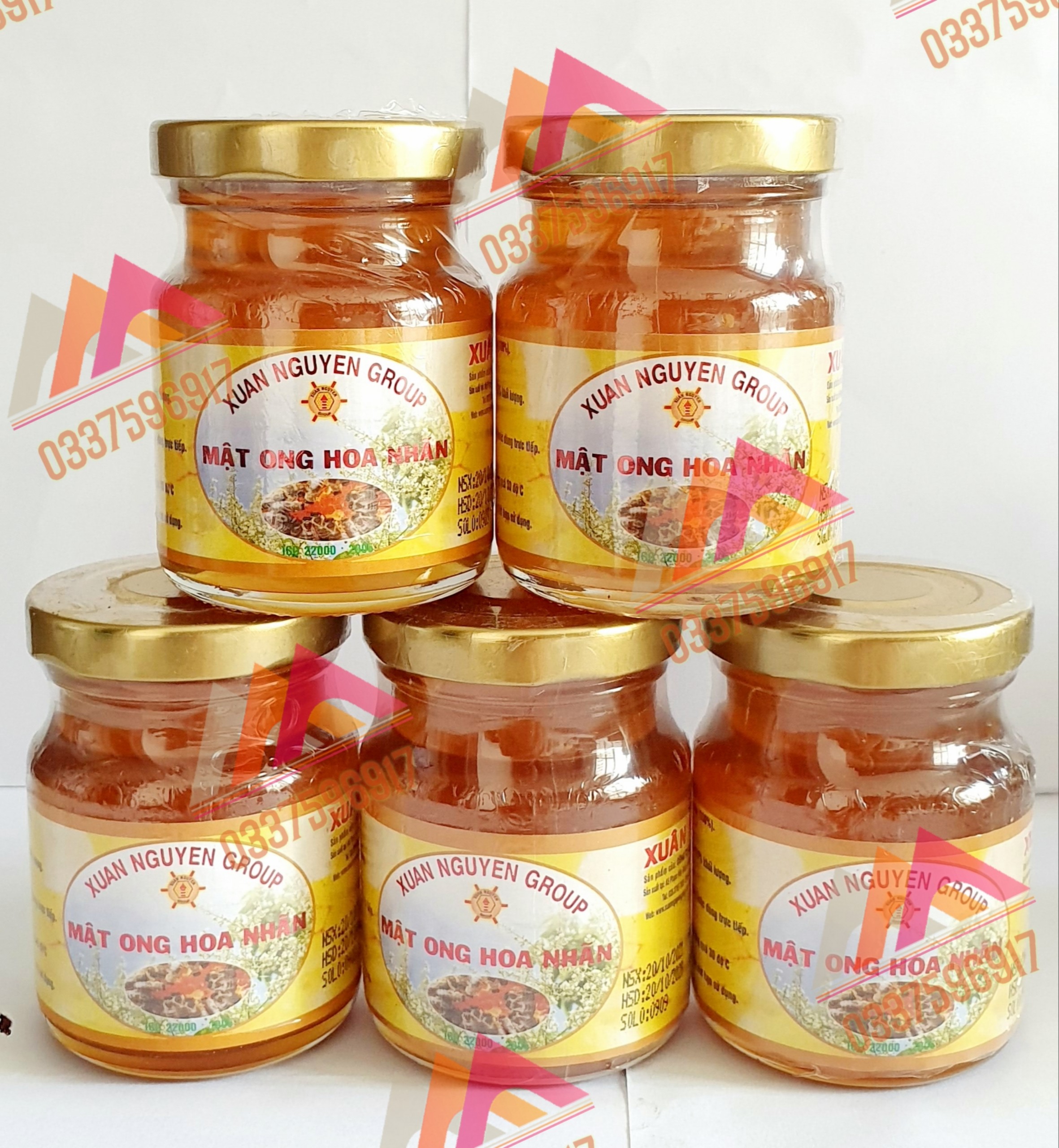 Mật ong hoa nhãn xuân nguyên - mật ong nuôi thiên nhiên - nguyên chất 100%