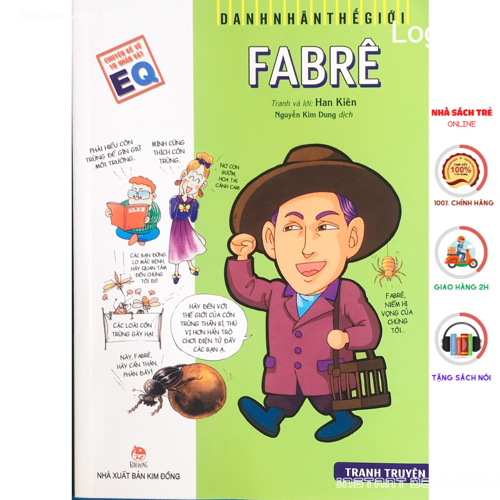 Sách - danh nhân thế giới - fabrê - nxb kim đồng