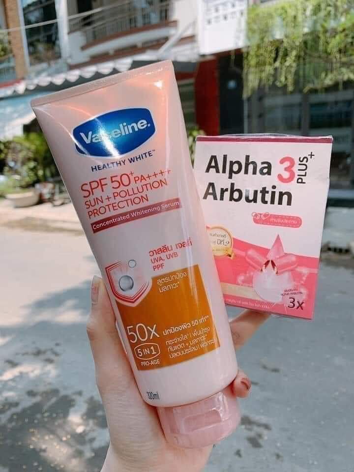 Sữa Dưỡng thể Vaseline 50X SPF50 Thái Lan