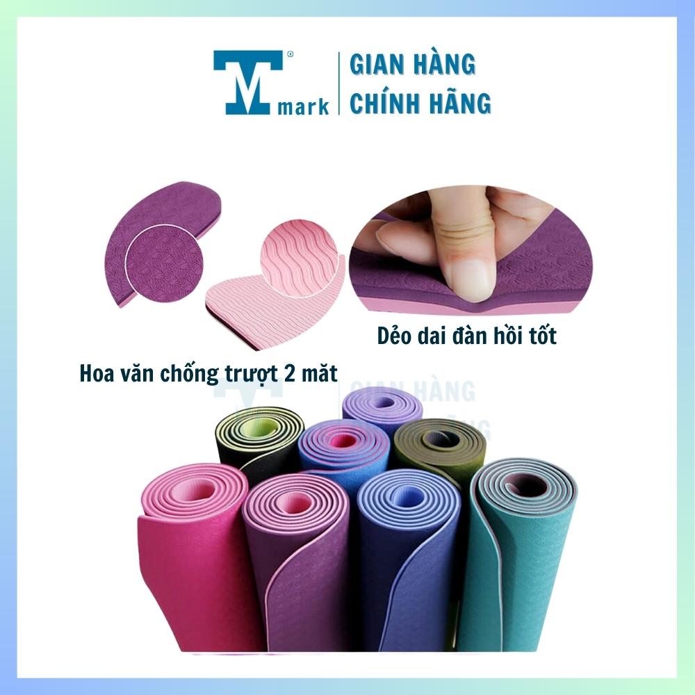 Thảm tập yoga định tuyến TPE 2 lớp dày 8mm thảm yoga thảm tập yoga thảm yoga cao cấp thảm yoga định tuyến thảm yoga tpe thảm yoga 1 lớp thảm yoga 2 lớp