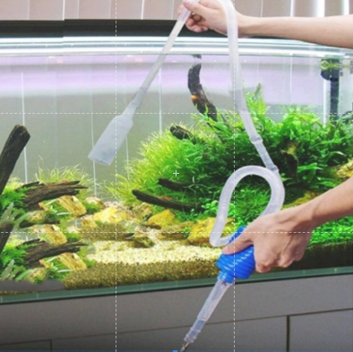 Ống hút cặn bơm tay thay nước bể cá không khóa và có khóa