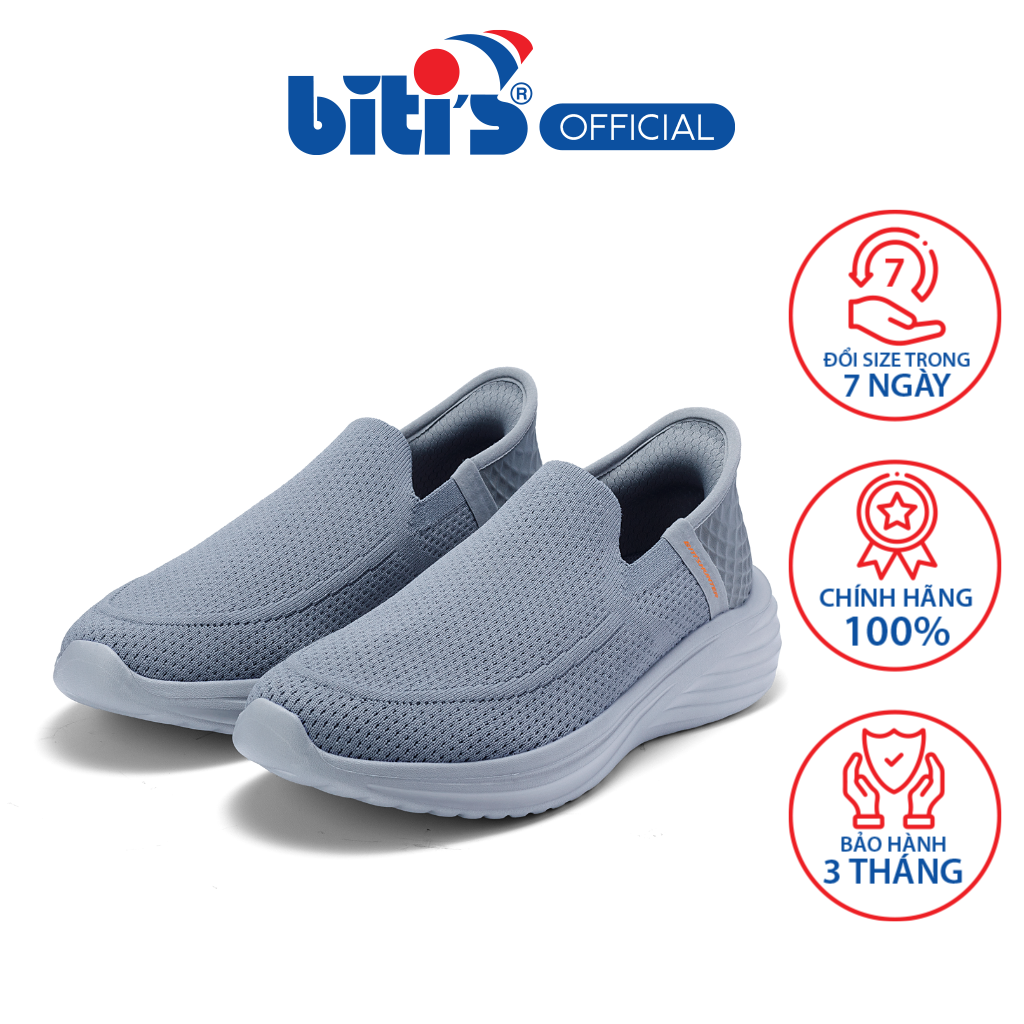 Giày Thể Thao Biti's Hunter Hand Free Nam Màu Xám HSM012100XAM