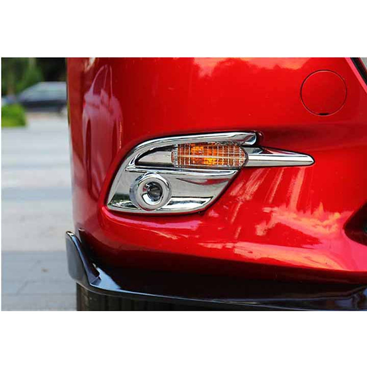 Bộ ốp viền đèn gầm trước dành cho mazda 3 2017/2021