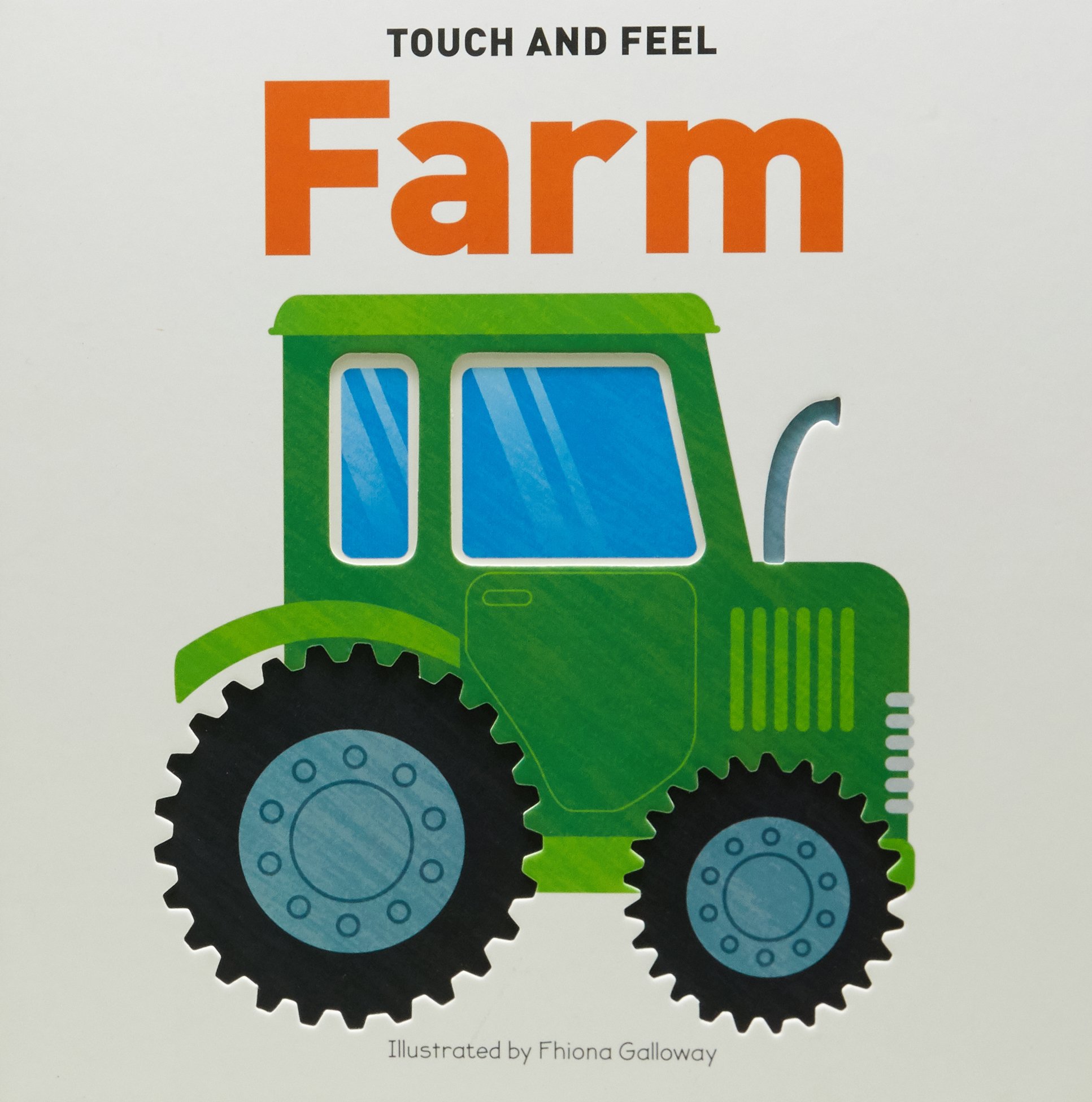 Sách touch and feel board book farm - nhà sách á châu books
