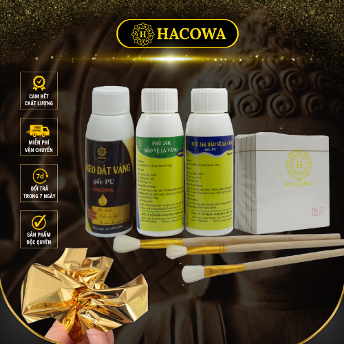 Combo 500 lá  dát vàng dành cho người sử dụng ít chuyên cho dát đồ thủ công mỹ nghệ, quà tặng, dát vàng điện thoại, dát vàng đồ cá nhân