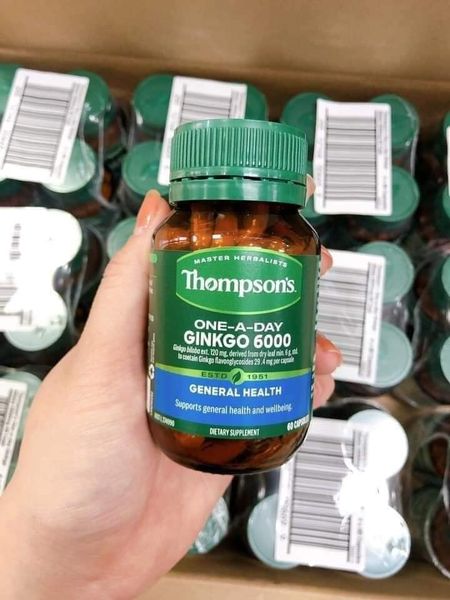Bổ não thompson’s Ginko 6000 mẫu mới