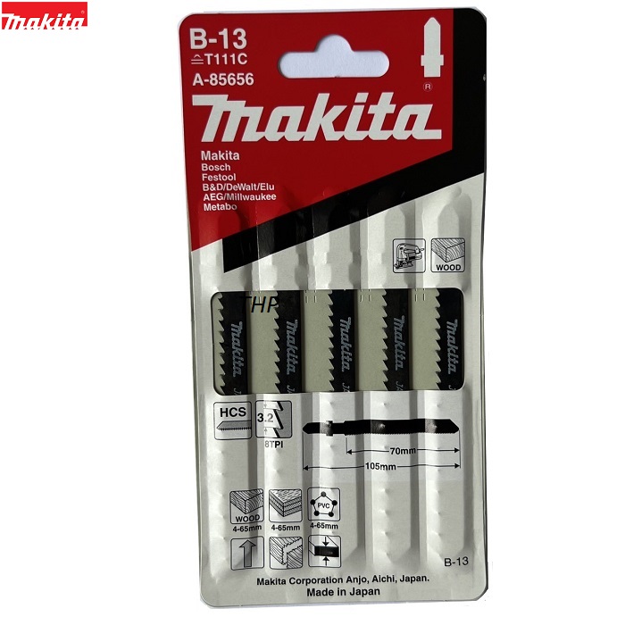 Lưỡi cưa lọng gỗ / cơ bản B-13 MAKITA A-85656 – Chính Hãng