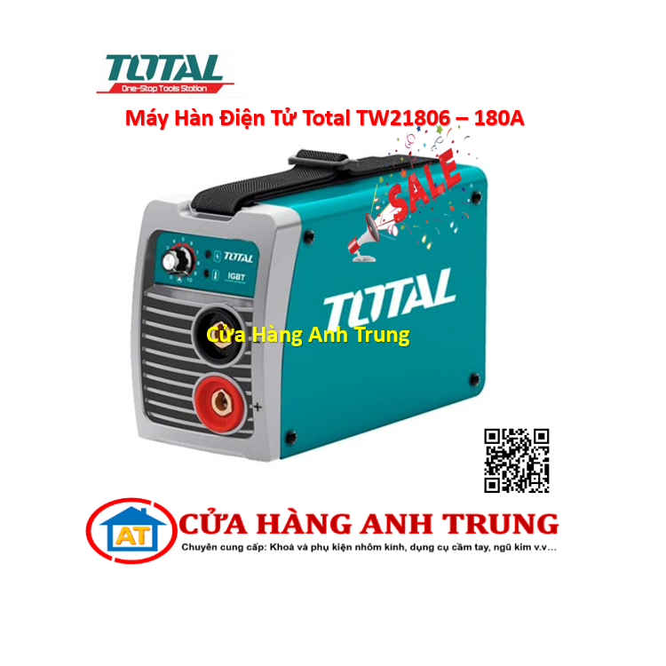 Máy hàn điện tử total tw21806 - 180a