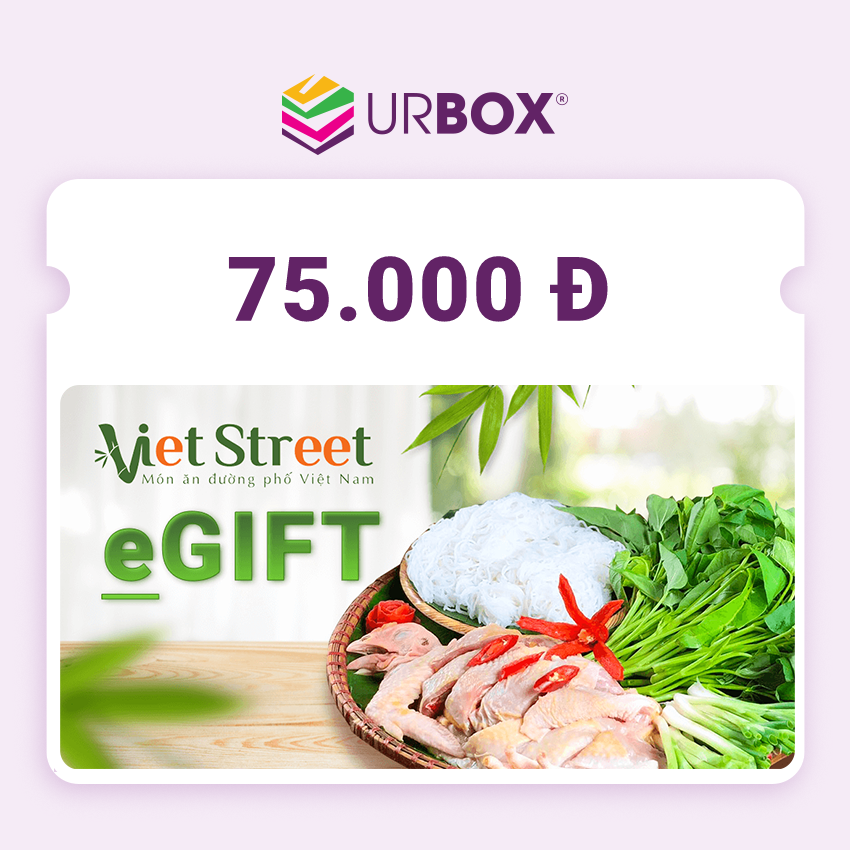 [Vietstreet | UrBox] Evoucher trị giá 75,000đ - Áp dụng trên toàn hệ thống