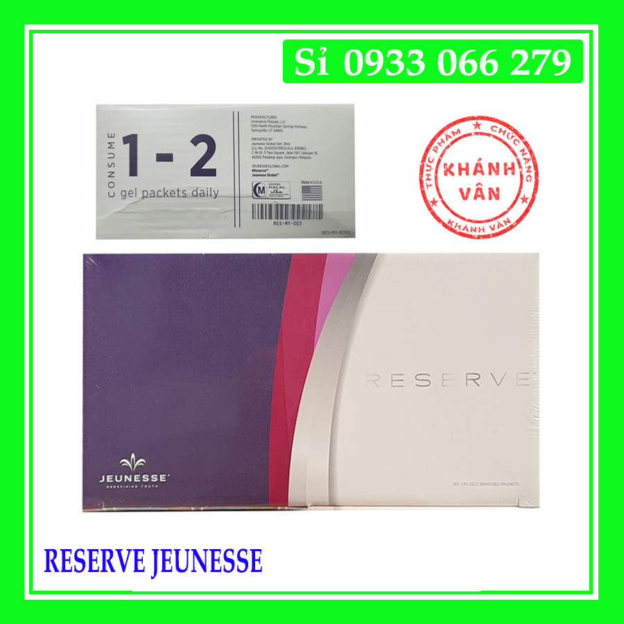 [Hoàn Tiền Giảm 10%]-[CHÍNH HÃNG] Reserve Jeunesse ML Gell Tinh Chất Trái Cây