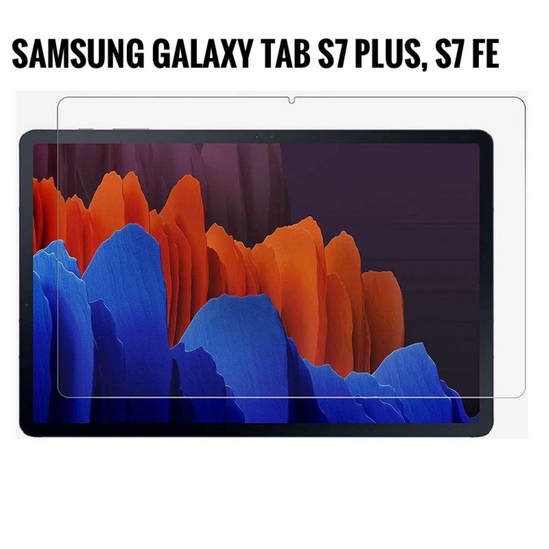 Kính cường lực samsung galaxy tab s7 fe, tab s7 plus , tab s7