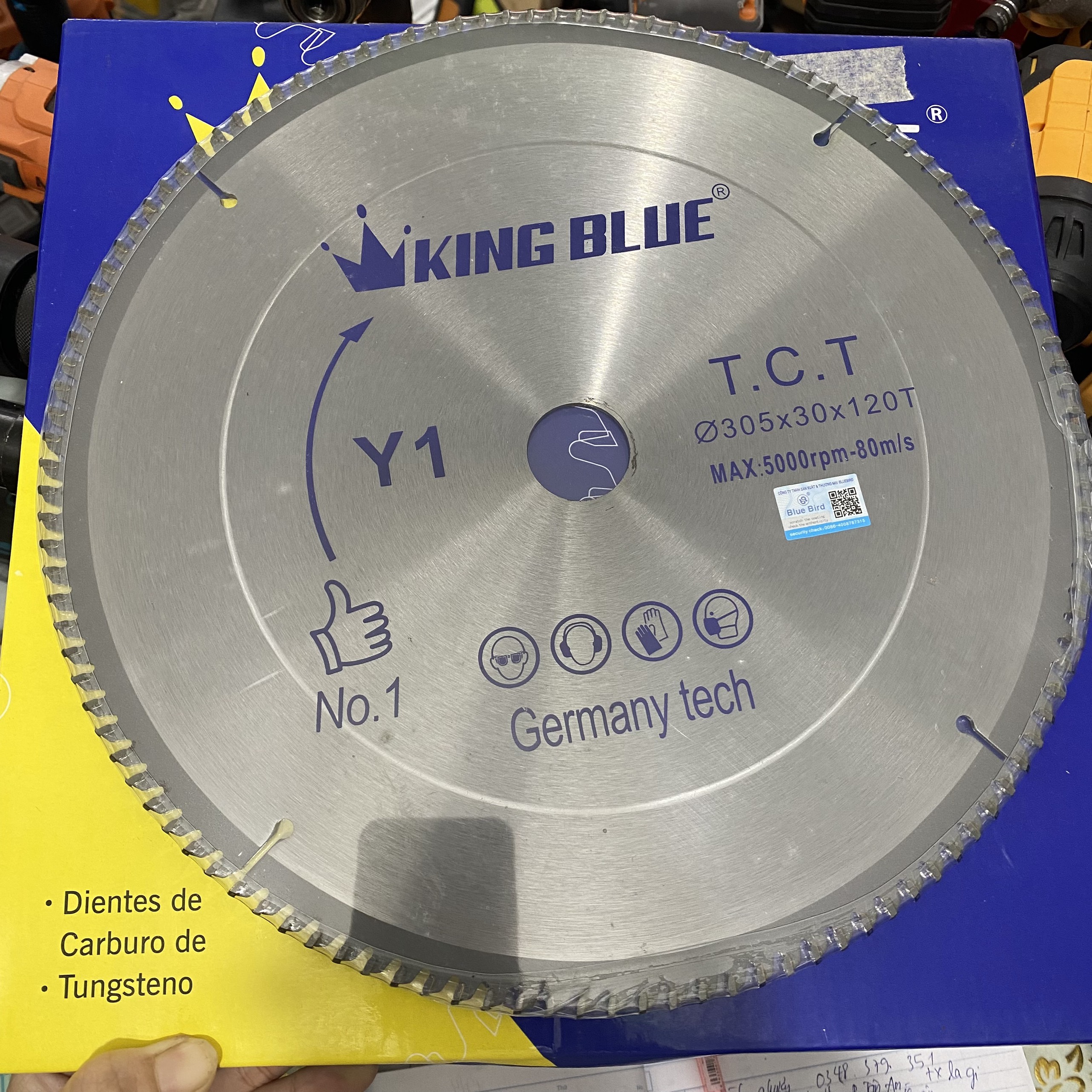 Lưỡi cắt nhôm 305 120 răng lưỡi hợp kim cắt nhôm hệ