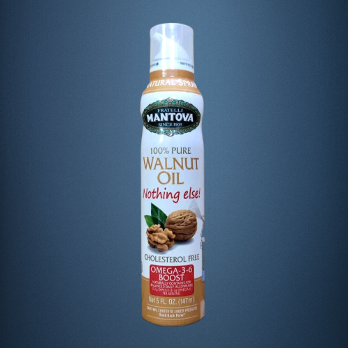 HSD 17/4/2026 --- MANTOVA - chai xịt 147ml - DẦU QUẢ ÓC CHÓ NGUYÊN CHẤT Pure Walnut Oil Spray