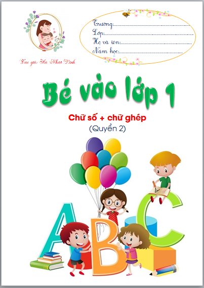 VỞ LUYỆN CHỮ LỚP 1 (quyển 2)