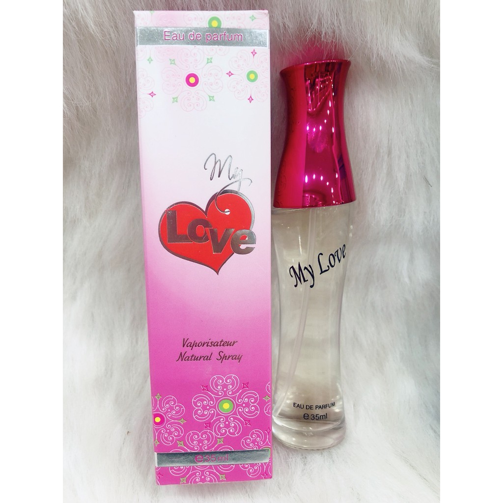Nước hoa My Love 35ml màu hồng