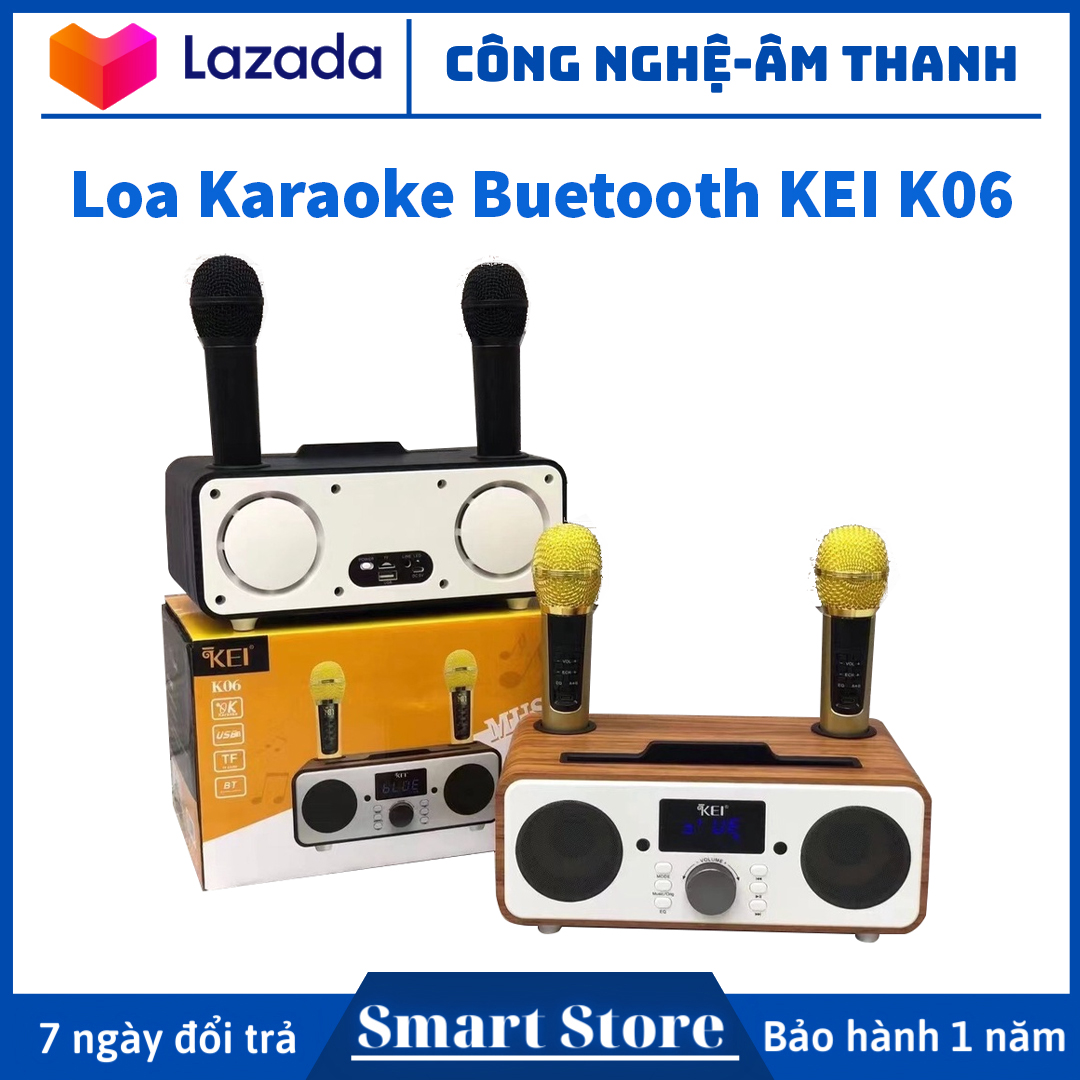Loa Karaoke Buetooth KEI K06 - Loa Bluetooth Xách Tay Cao Cấp