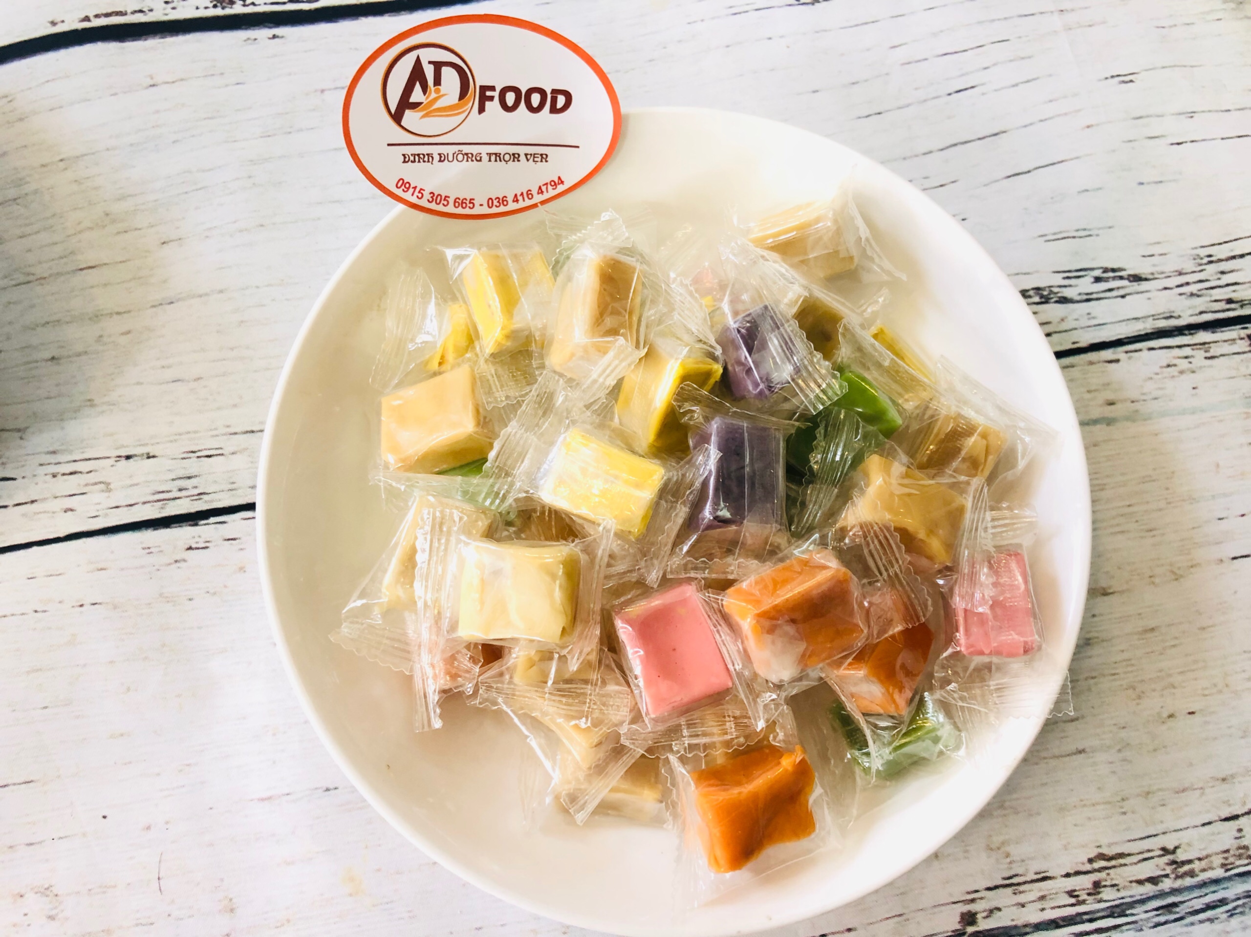 1kg kẹo dừa Bến Tre mix đủ vị_TiTiMart