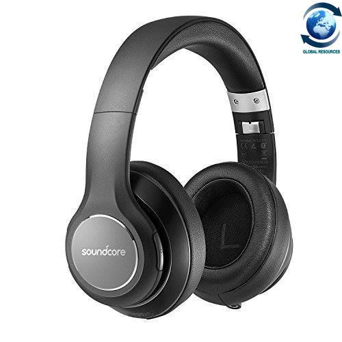 [HCM]Tai Nghe Over-Ear Không Dây Soundcore Vortex Của Anker Với Thời Gian Phát 20 Giờ/ Bluetooth 4.1/ Âm Thanh Nổi Hi-Fi/ Bộ Nhớ Tai Bọt Mềm/ Micrô Tích Hợp Và Chế Độ Có Dây