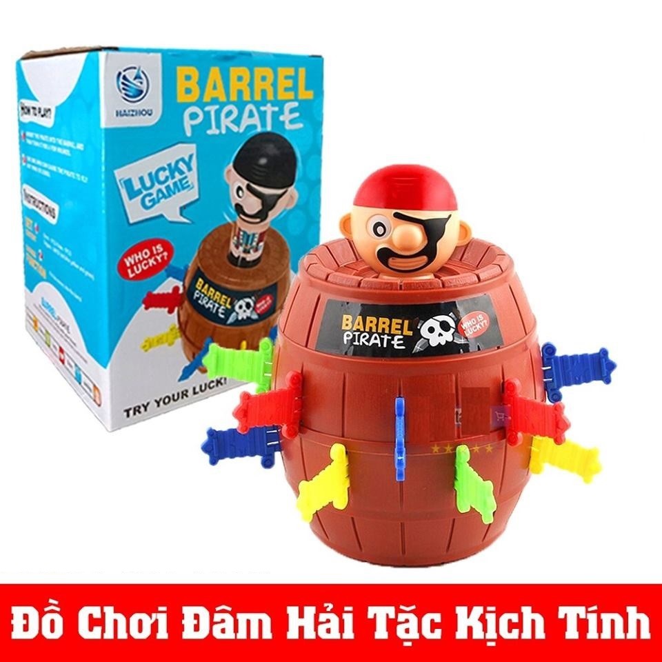 [Size Lớn] Đồ Chơi Đâm Hải Tặc Vui Nhộn -Đồ chơi Đâm hải tặc 16 kiếm chất liệu nhựa dày, không lo bể vỡ, màu sắc đẹp mắt