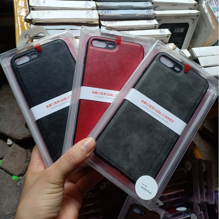 Ốp lưng da x- level cho iphone 7 plus/ 8 plus