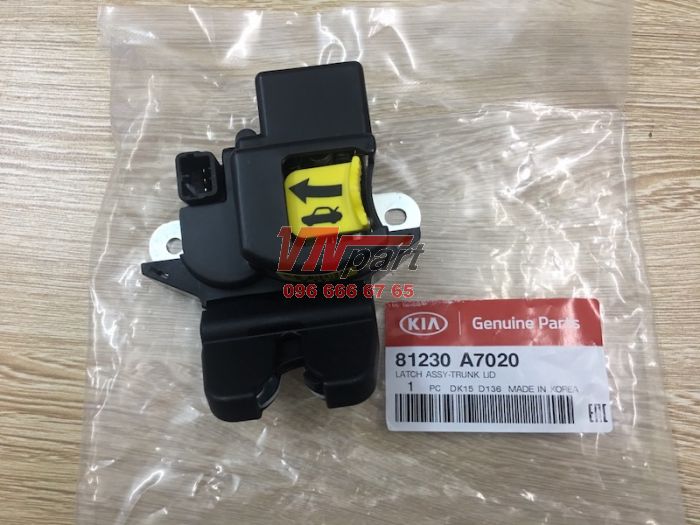 Ổ Khoá Ngậm Cốp Hậu Kia Cerato 2016-2018 | 81230A7020