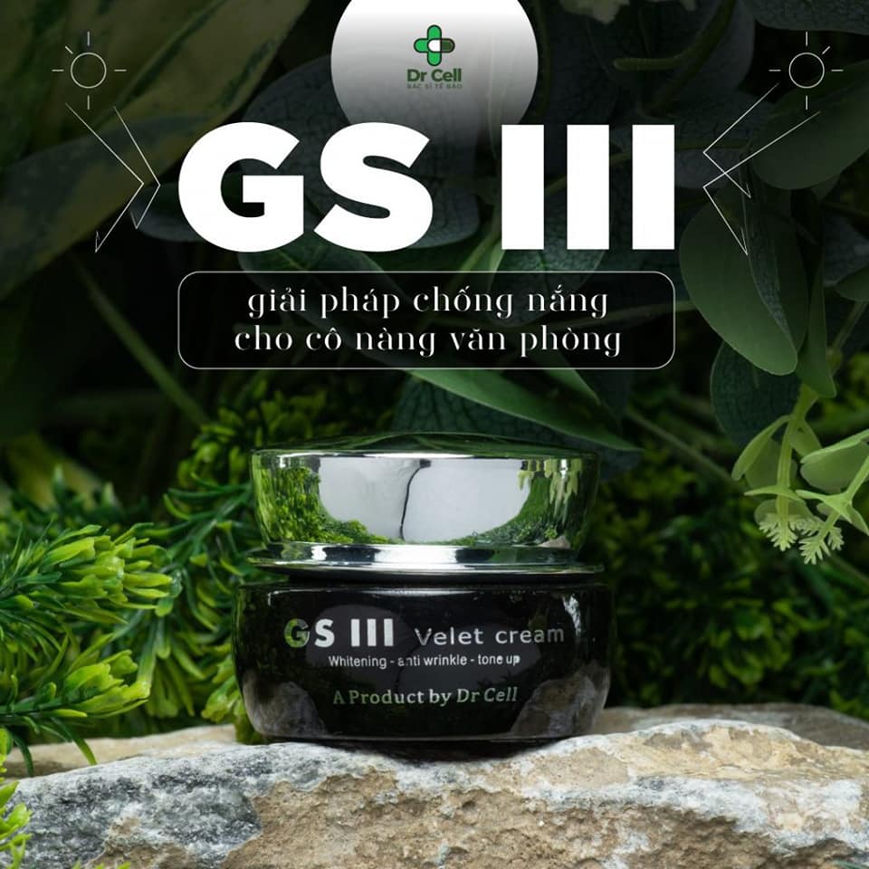Kem dưỡng trắng da ngày gs iii drcell 30g