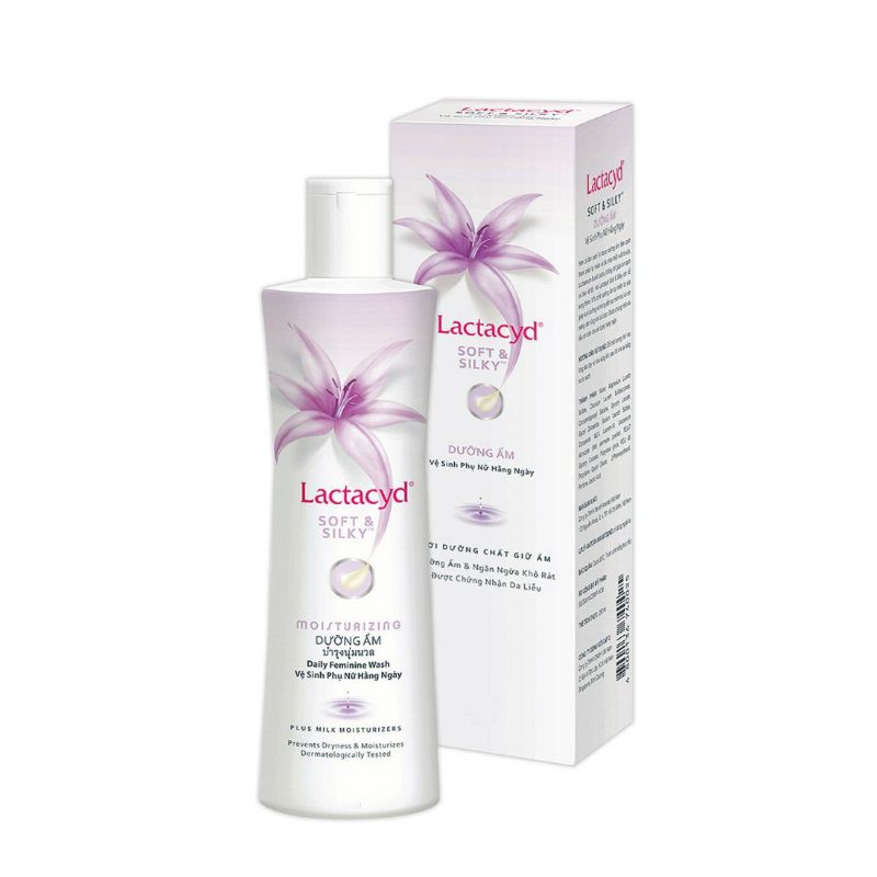 Dung dịch vệ sinh phụ nữ lactacyd dưỡng ẩm soft & silky 150ml sản phẩm tốt chất lượng là sản phẩm cần thiết cho gia đình bạn (sản phẩm không Bảo hành)