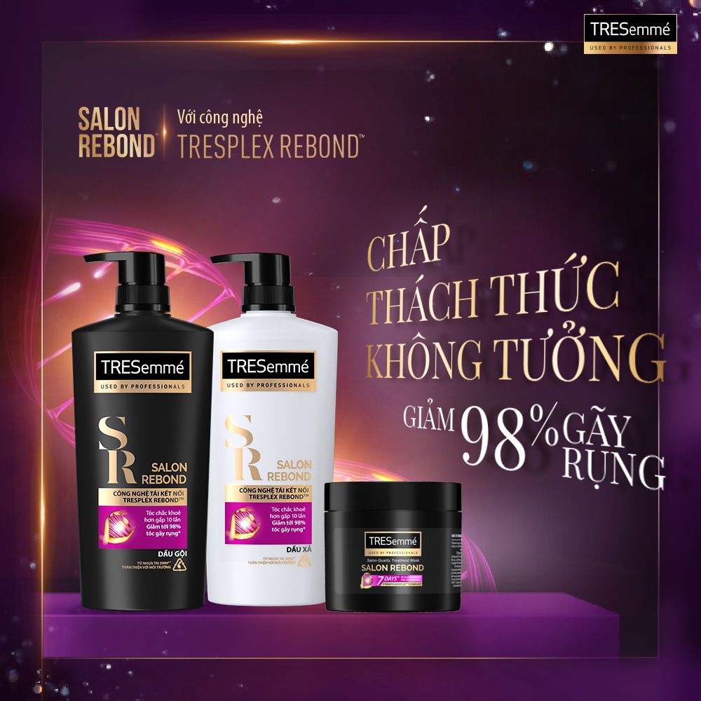 Dầu gội tresemme salon rebond ngăn tóc gãy rụng 480g/640g/850g