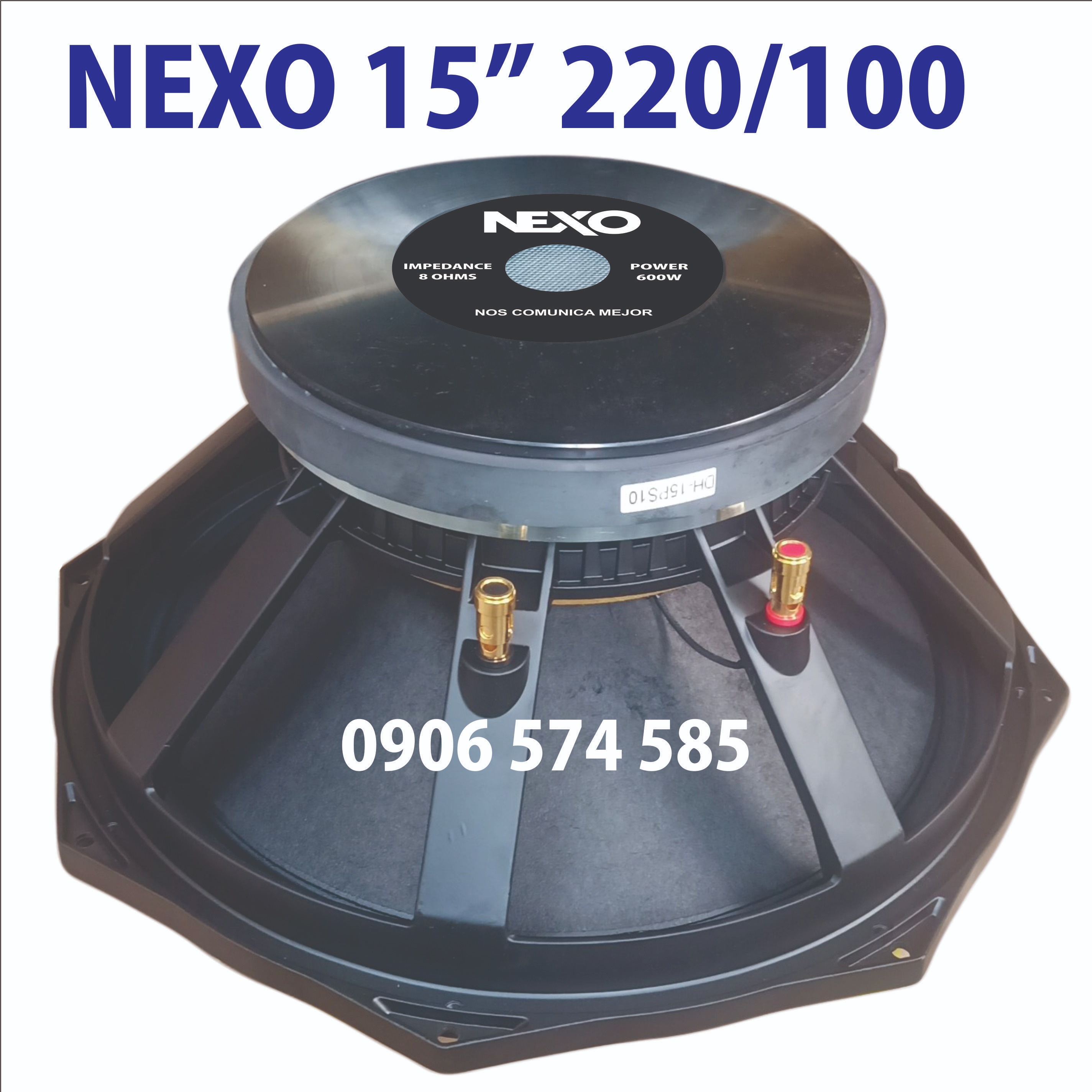 [HCM][Hàng nhập khẩu] Loa bass Nexo  4 tấc coil 100 từ 220 bass 40 từ 220 coil 100 -  bass 15 inch -