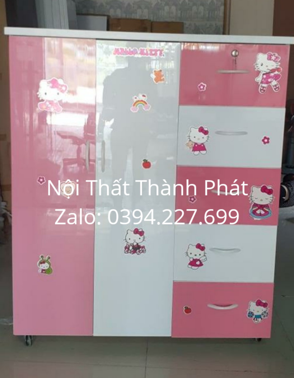 [HCM]Tủ quần áo trẻ em nhựa đài loan giá rẻ freeship