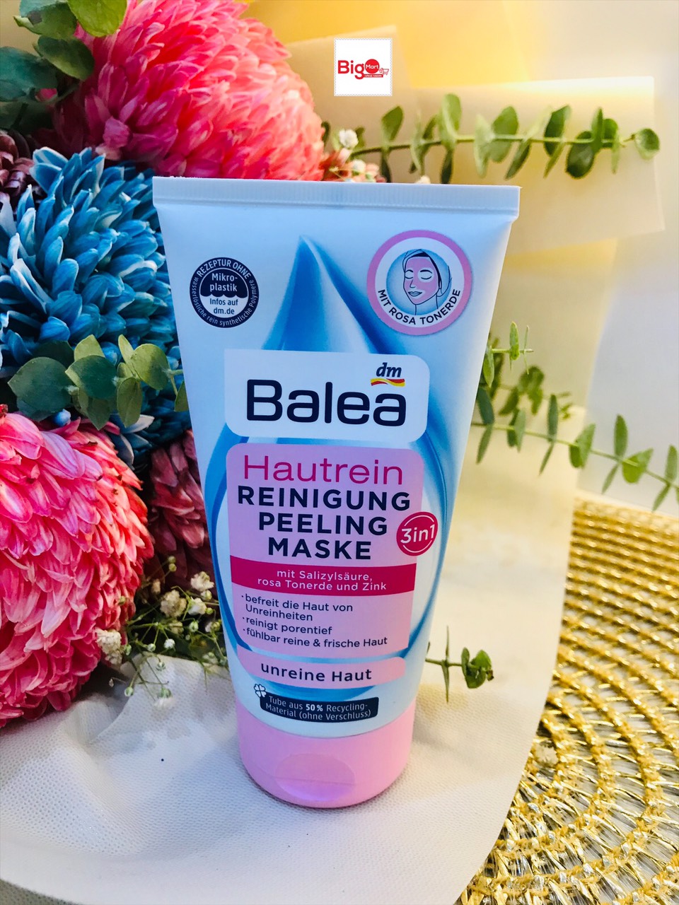 Sữa rửa mặt balea 3in1 cho da mụn, 150 ml