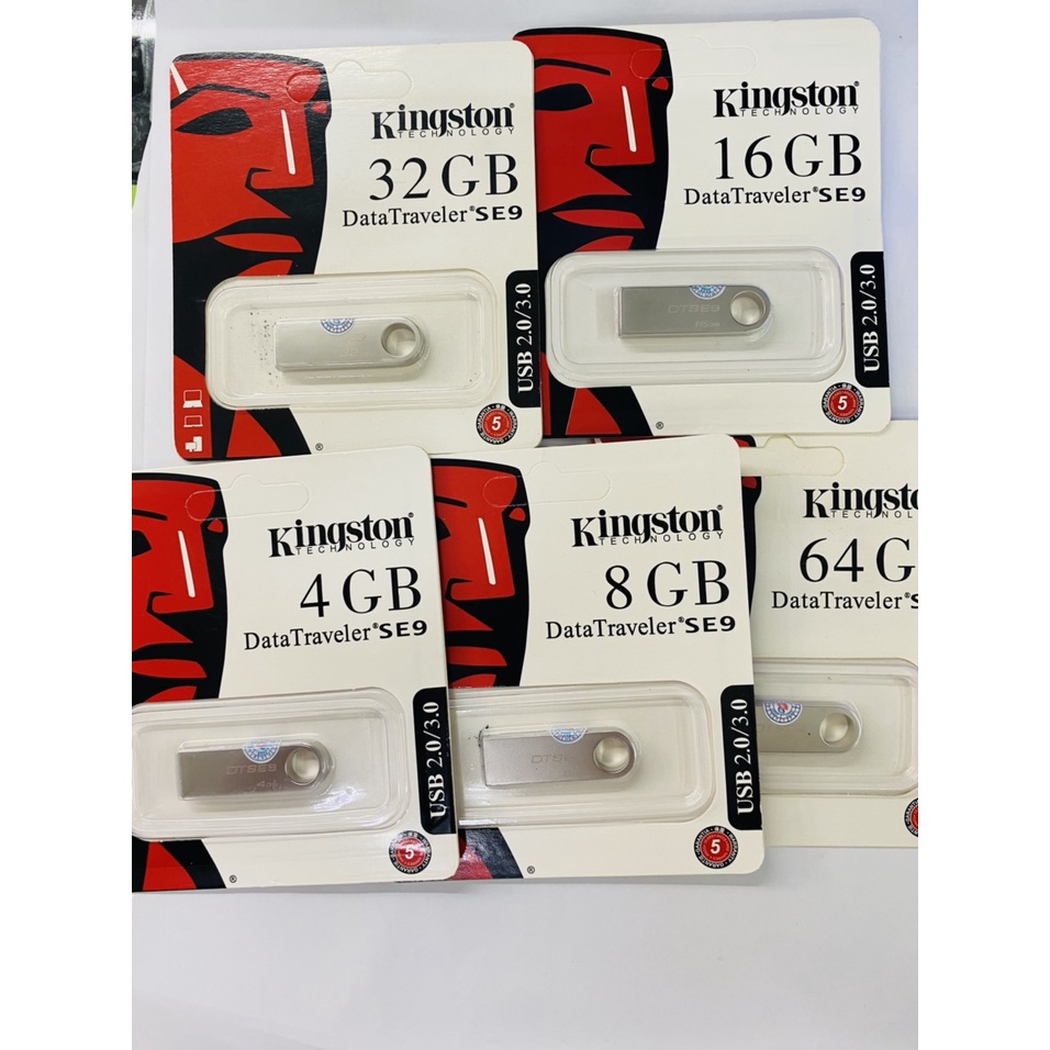 USB Kingston 4GB/8GB/16GB/32GB/64GB SE9