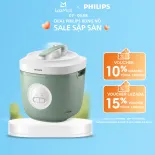 [NGÀY THƯƠNG HIỆU TỎA SÁNG DUY NHẤT 22.04] Nồi Cơm Điện Philips Dòng 3000 Series Philips HD3212/32 - Hàng Phân Phối Chính Hãng