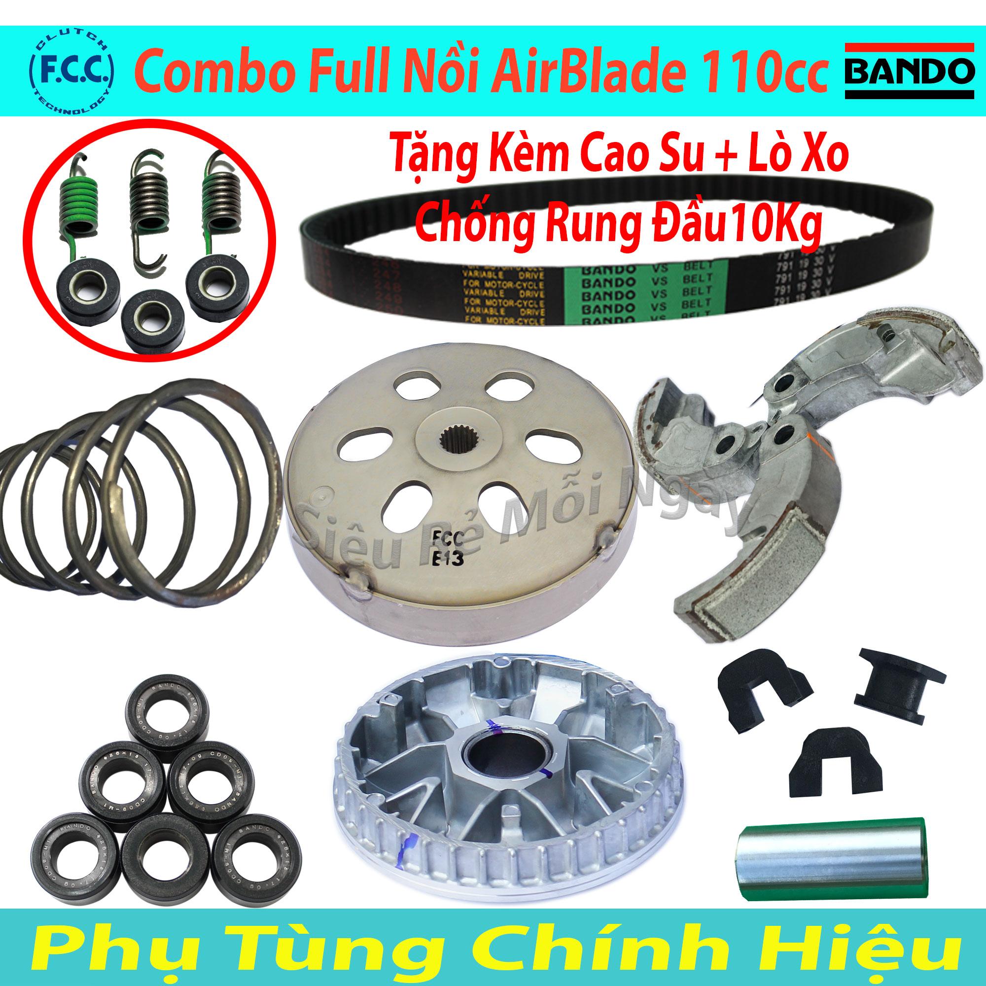Full bộ nồi trước và nồi sau honda air blade 110