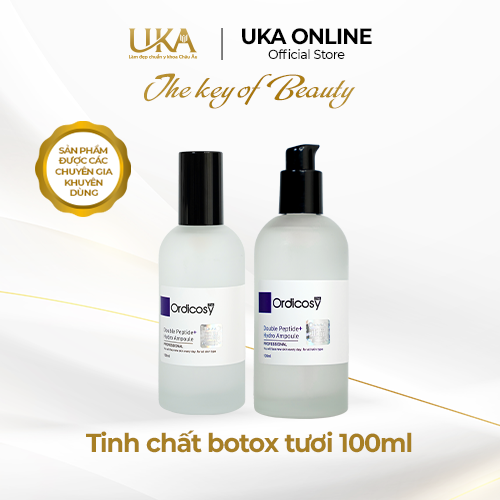 Tinh Chất Botox Tươi Cho Da Nhăn Trùng The Ordicosy Double Peptide + Hydro Ampoule 100ml