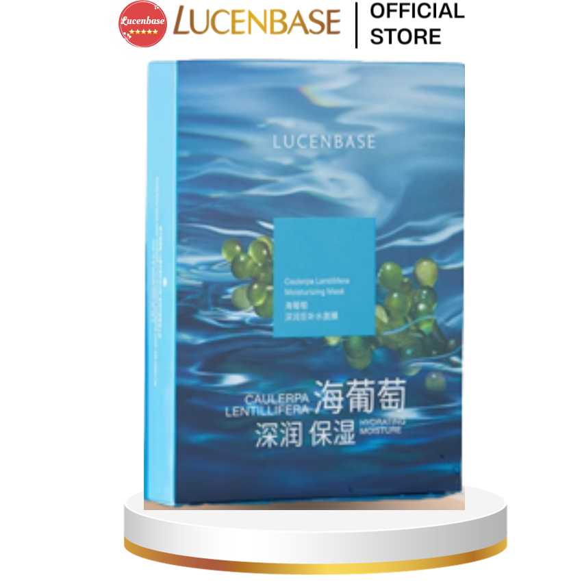 Miếng lẻ mặt nạ rong biển Lucenbase cấp ẩm, trẻ hóa da