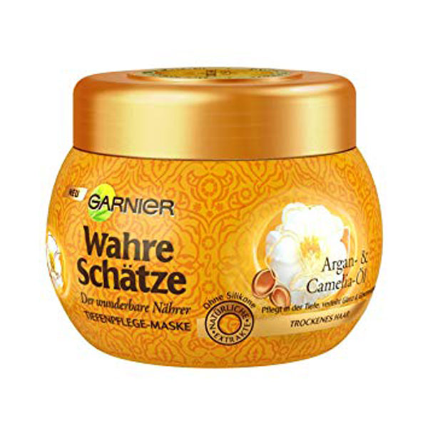 Kem ủ dưỡng tóc Garnier Argan & Camelia Oil chăm sóc tóc khô và hư tổn