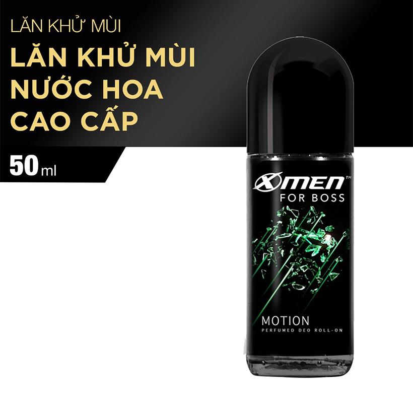 Combo 3 lăn khử mùi x-men for boss motion 50ml