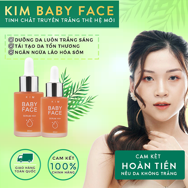 SERUM KIM BABY FACE HA+