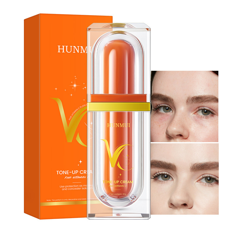 Kem Lười BB Trang Điểm Five - Vitamin C VC 5 in 1 , Dưỡng Ẩm Da, Che Khuyết Điểm, Chống Nắng, Thay Thế Kem Lót