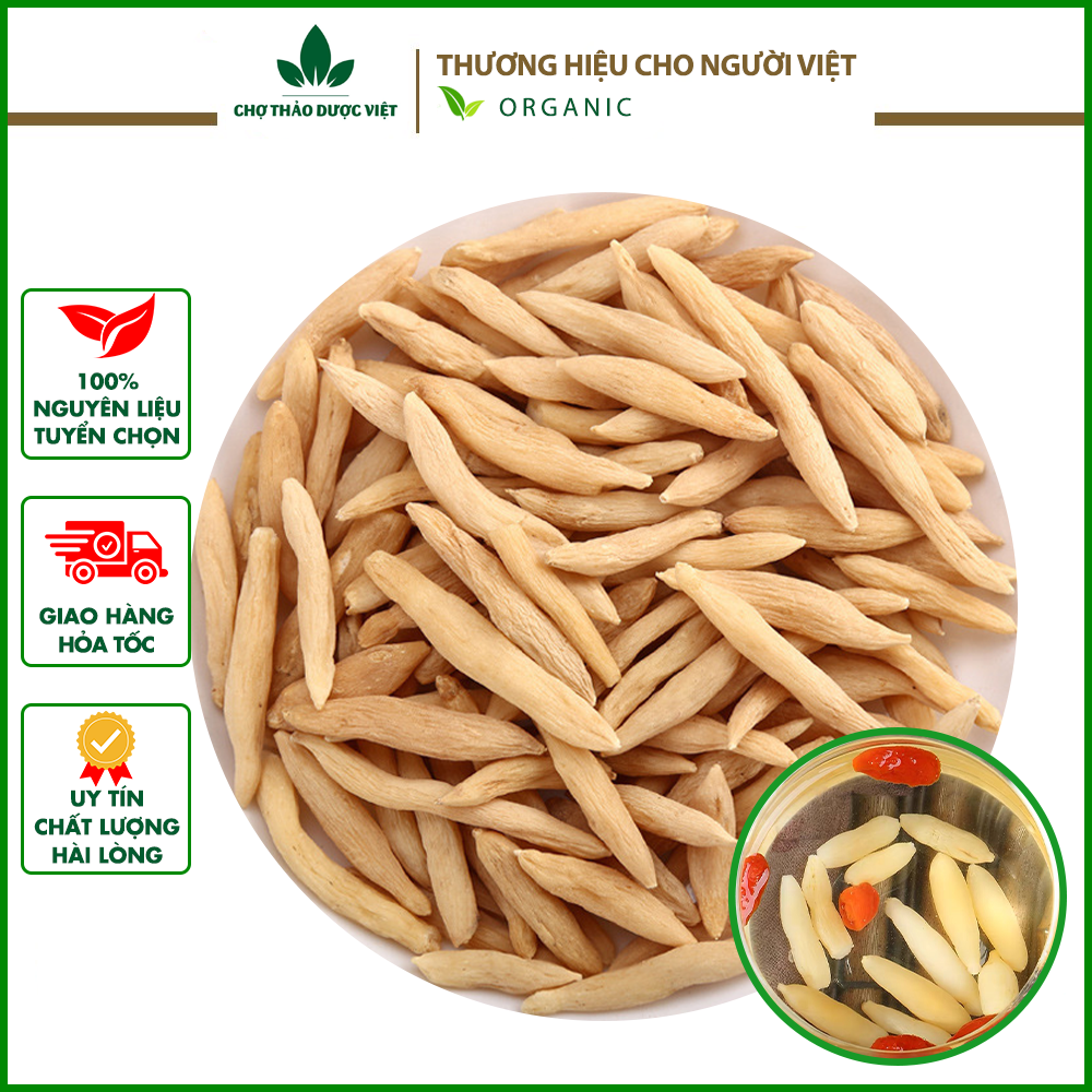 Mạch môn bắc khô, sạch đẹp 1kg - Chợ Thảo Dược Việt