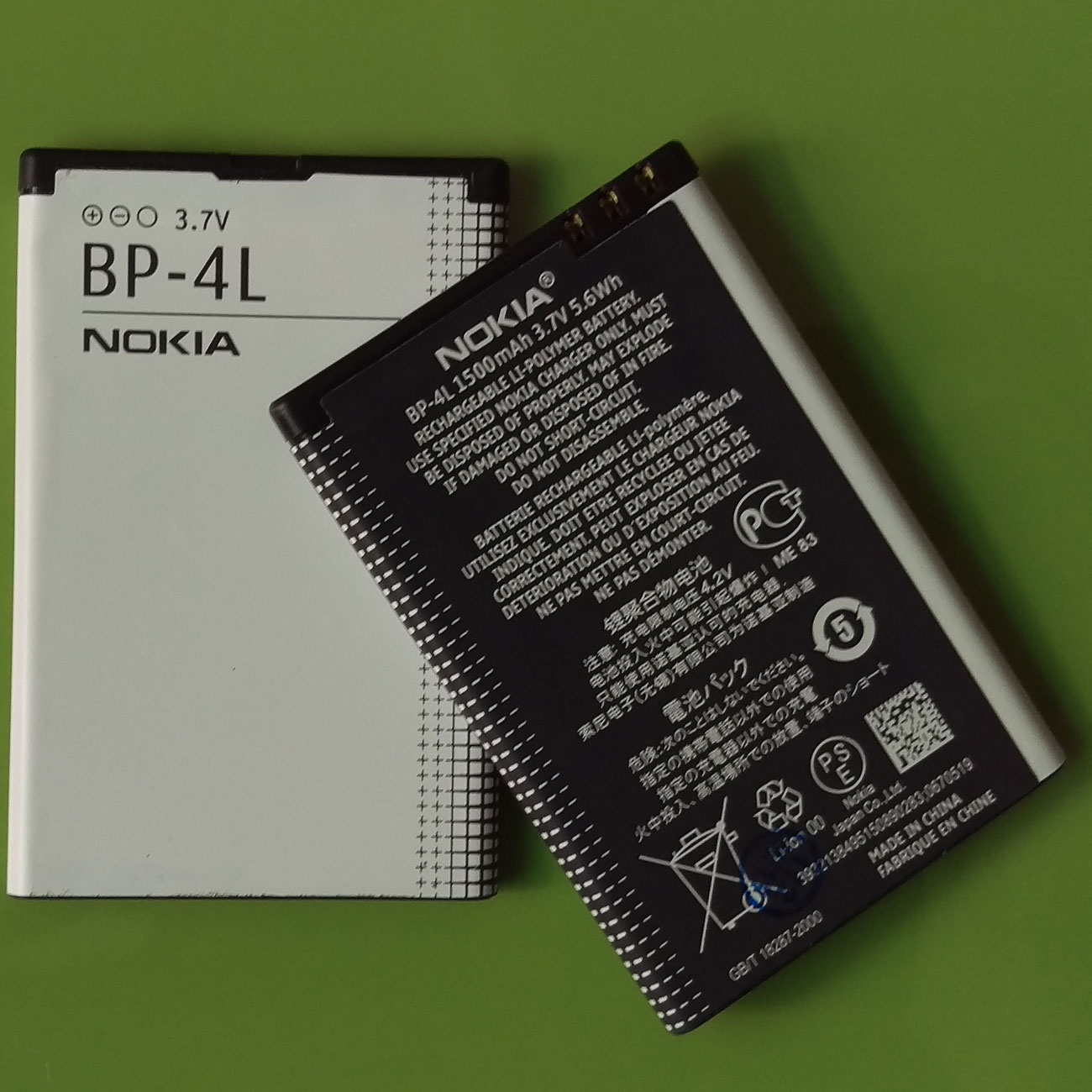 Pin nokia bp - 4l.dung lượng 1500 mah cho nokia e71 e72 e90 6760 e52 e6