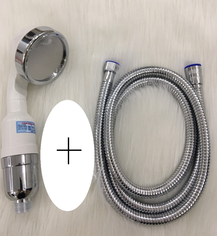 Vòi sen tăng áp siêu mạnh kèm dây sen đẹp