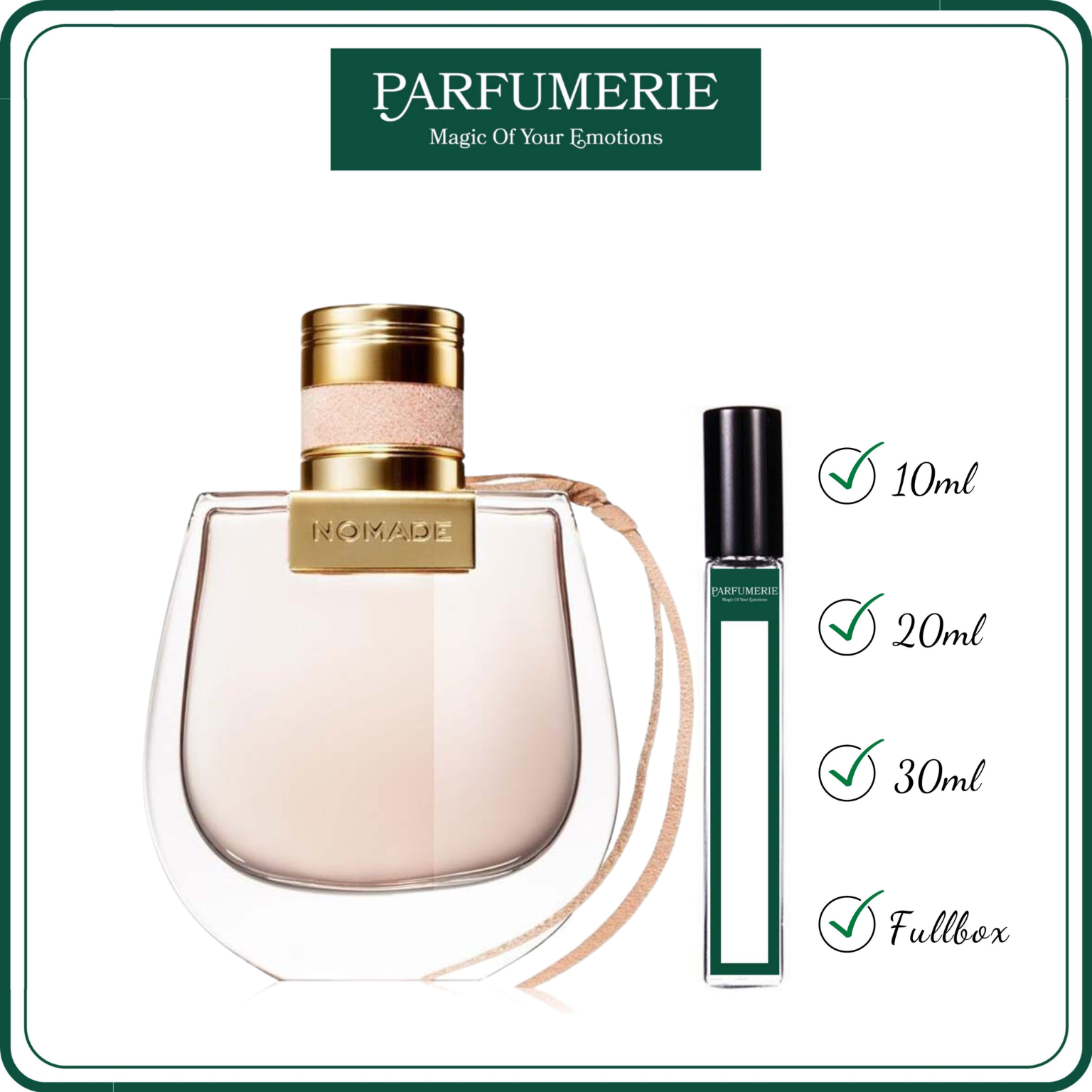   Authentic  Nước hoa chiết Chloe Nomade hương thơm Thanh lịch Sang trọng Quyến rũ  10ml-20ml-30ml  